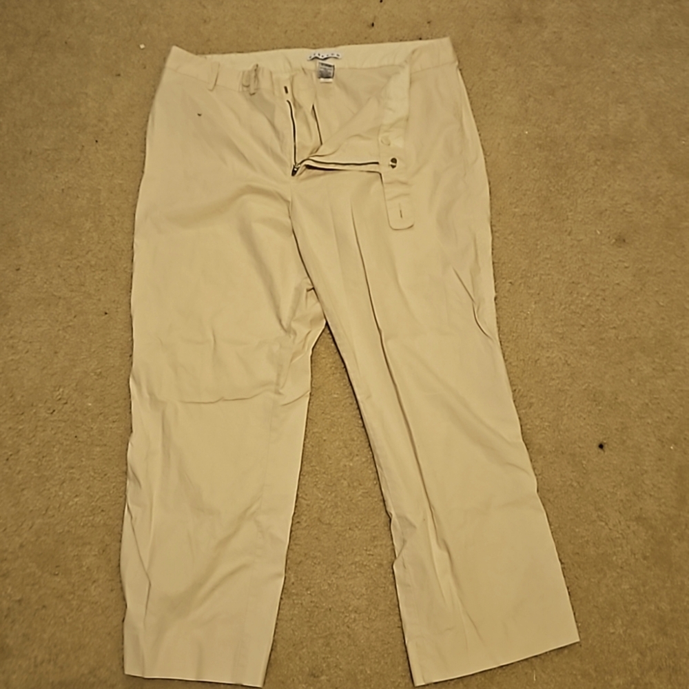 Gap dress pants, size 16, beige